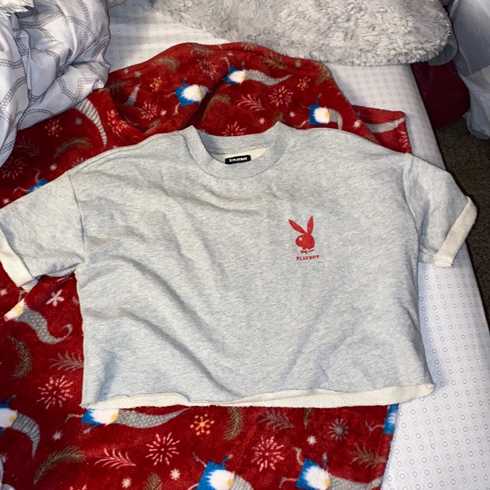 Play boy cuffed shirt. From PacSun . Only been worn twice